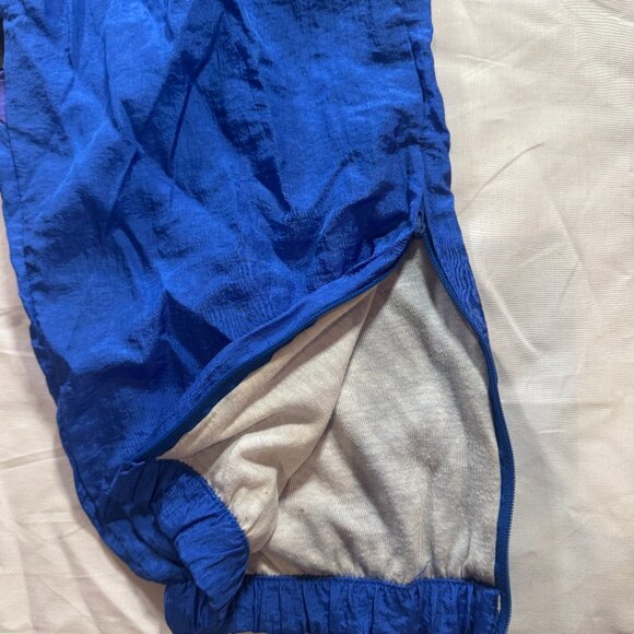 Vintage Esprit by Campus Nylon Track Pants with Ankle Zip, Size M - Picture 4 of 7